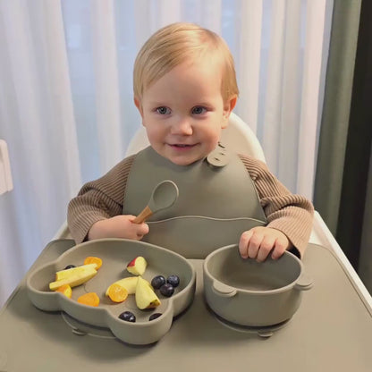 Kinderbesteck & Schüssel (Bowl) personalisiert in verschiedenen Farben